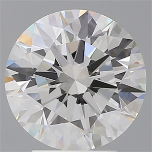 Picture of Lab Grown Diamond 3.55 Carats, Round with Ideal Cut, E Color, VVS2 Clarity and Certified by IGI