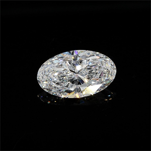 Foto Diamante Natural 2.52 quilates, Ovalado , Color E, claridad SI2 y certificado GIA de