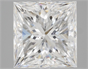 Natural Diamond 3.02 Carats, Princess with  Cut, D Color, SI1 Clarity and Certified by GIA