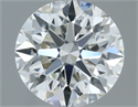 Natural Diamond 0.70 Carats, Round with Very Good Cut, I Color, VS1 Clarity and Certified by GIA