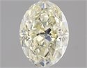 Natural Diamond 2.01 Carats, Oval with  Cut, L Color, VVS2 Clarity and Certified by IGI
