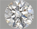 Diamante Natural 0.70 quilates, Redondo , Color F, claridad SI2 y certificado GIA