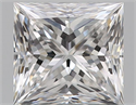 Natural Diamond 0.80 Carats, Princess with  Cut, E Color, VS1 Clarity and Certified by GIA