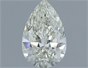 Diamante Natural 0.51 quilates, De pera , Color J, claridad VVS2 y certificado IGI