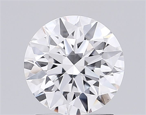 Picture of Lab Grown Diamond 1.52 Carats, Round with Ideal Cut, D Color, VVS2 Clarity and Certified by IGI