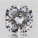Diamante Natural 0.52 quilates, Del cojín , Color F, claridad VS2 y certificado GIA