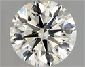 Diamante Natural 1.80 quilates, Redondo , Color L, claridad IF y certificado GIA