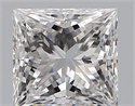 Diamante Natural 0.53 quilates, Princesa , Color E, claridad VS2 y certificado GIA