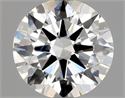 Diamante Natural 0.75 quilates, Redondo , Color G, claridad VS1 y certificado GIA