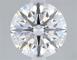 Picture of Lab Grown Diamond 2.36 Carats, Round with Excellent Cut, D Color, VS1 Clarity and Certified by GIA