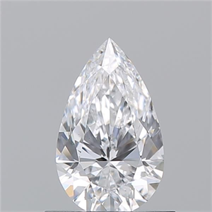 Picture of Natural Diamond 0.70 Carats, Pear with  Cut, D Color, VS2 Clarity and Certified by GIA