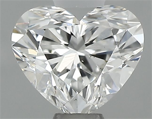 Picture of Natural Diamond 0.40 Carats, Heart with  Cut, F Color, VS2 Clarity and Certified by GIA