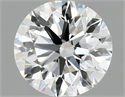 Del inventario de diamantes de laboratorio, 1.53 quilates, Redondo , Color E, claridad VS2 y certificado IGI