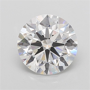Picture of Lab Grown Diamond 5.09 Carats, Round with Ideal Cut, E Color, VVS2 Clarity and Certified by IGI