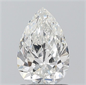 Natural Diamond 1.01 Carats, Pear with  Cut, G Color, VS2 Clarity and Certified by GIA