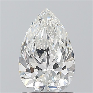 Picture of Natural Diamond 1.01 Carats, Pear with  Cut, G Color, VS2 Clarity and Certified by GIA