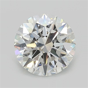 Picture of Lab Grown Diamond 2.92 Carats, Round with Ideal Cut, E Color, VS1 Clarity and Certified by IGI