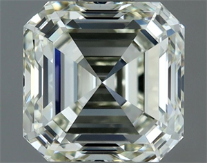 Picture of Natural Diamond 1.00 Carats, Asscher with  Cut, J Color, VS1 Clarity and Certified by IGI
