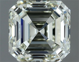 Picture of Natural Diamond 1.00 Carats, Asscher with  Cut, J Color, VS1 Clarity and Certified by IGI