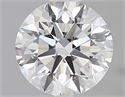 Natural Diamond 1.32 Carats, Round with Excellent Cut, D Color, VVS2 Clarity and Certified by GIA