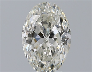 Foto Diamante Natural 2.01 quilates, Ovalado , Color I, claridad SI2 y certificado GIA de