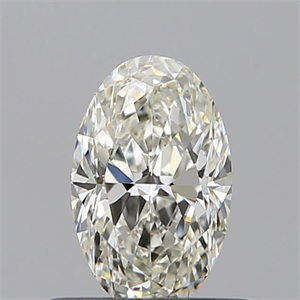 Picture of Natural Diamond 0.50 Carats, Oval with  Cut, J Color, VS1 Clarity and Certified by GIA
