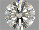 Diamante Natural 2.01 quilates, Redondo , Color N, claridad VS1 y certificado GIA