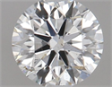 Natural Diamond 0.41 Carats, Round with Excellent Cut, E Color, SI2 Clarity and Certified by GIA