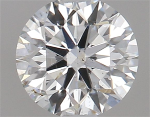 Picture of Natural Diamond 0.41 Carats, Round with Excellent Cut, E Color, SI2 Clarity and Certified by GIA