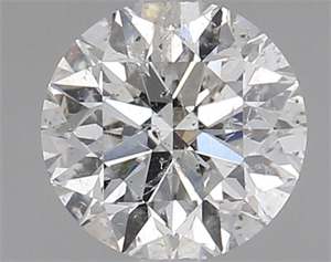 Picture of Natural Diamond 1.00 Carats, Round with Very Good Cut, H Color, I1 Clarity and Certified by GIA