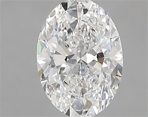 Picture of Natural Diamond 0.71 Carats, Oval with  Cut, E Color, VVS1 Clarity and Certified by GIA