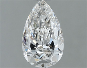 Foto Diamante Natural 0.70 quilates, De pera , Color I, claridad VS2 y certificado GIA de