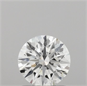 Lab Grown Diamond 1.03 Carats, Round with Ideal Cut, D Color, VS1 Clarity and Certified by IGI