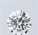 Lab Grown Diamond 1.52 Carats, Round with Ideal Cut, E Color, VVS2 Clarity and Certified by IGI