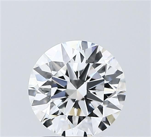 Picture of Lab Grown Diamond 1.52 Carats, Round with Ideal Cut, E Color, VVS2 Clarity and Certified by IGI