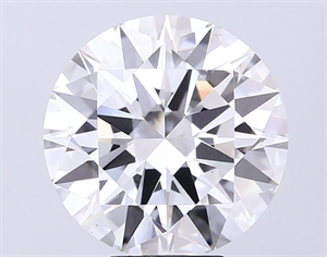 Picture of Lab Grown Diamond 7.03 Carats, Round with Excellent Cut, E Color, VS1 Clarity and Certified by IGI