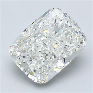 Foto Diamante Natural 3.51 quilates, Del cojín , Color I, claridad VS2 y certificado GIA de