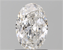 Natural Diamond 1.01 Carats, Oval with  Cut, G Color, IF Clarity and Certified by GIA