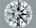 Diamante Natural 0.60 quilates, Redondo , Color I, claridad VS1 y certificado IGI