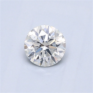 Picture of Natural Diamond 0.46 Carats, Round with Very Good Cut, G Color, I1 Clarity and Certified by GIA