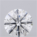 Del inventario de diamantes de laboratorio, 8.04 quilates, Redondo , Color F, claridad VVS1 y certificado IGI