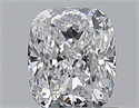 Diamante Natural 0.76 quilates, Del cojín , Color D, claridad VVS1 y certificado GIA