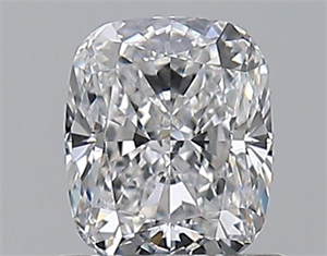 Foto Diamante Natural 0.76 quilates, Del cojín , Color D, claridad VVS1 y certificado GIA de