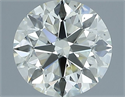 Natural Diamond 1.50 Carats, Round with Excellent Cut, L Color, VS2 Clarity and Certified by IGI
