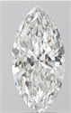Natural Diamond 3.50 Carats, Marquise with  Cut, F Color, SI2 Clarity and Certified by GIA