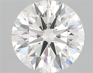 Picture of Natural Diamond 0.90 Carats, Round with Excellent Cut, J Color, VS2 Clarity and Certified by GIA