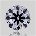 Diamante Natural 0.90 quilates, Redondo , Color I, claridad IF y certificado GIA