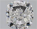 Natural Diamond 2.01 Carats, Cushion with  Cut, D Color, VS2 Clarity and Certified by GIA