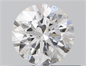 Natural Diamond 0.46 Carats, Round with Excellent Cut, E Color, SI1 Clarity and Certified by GIA