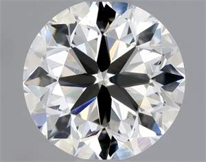 Picture of Natural Diamond 0.70 Carats, Round with Very Good Cut, I Color, VS1 Clarity and Certified by GIA